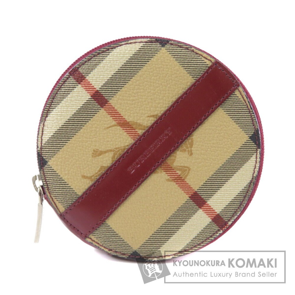 Burberry Wallet Leather Check Nova - Picture 2 of 8